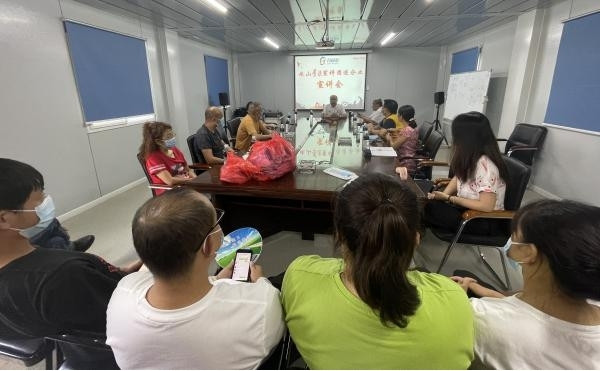 市古鎮(zhèn)混凝土公司工會組織開展勞模宣講團(tuán)進(jìn)企業(yè)宣講活動(dòng)