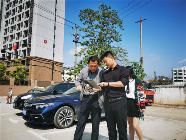 市發(fā)改委調(diào)研指導(dǎo)現(xiàn)代一體化停車(chē)場(chǎng)建設(shè)工程項(xiàng)目