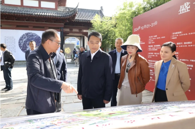 陳克龍實地調(diào)研景德鎮(zhèn)申遺工作